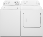 Electric Dryer with Wrinkle Guard and Auto Dry, Electric Laundry Drying Machine 6.5 Cu. Ft. Capacity White - Image 2