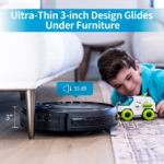 Robot Vacuum Cleaner with 2800Pa Suction Power, App Control, 120 Mins Runtime, Self-Charging Robotic Vacuum Cleaner for Low Carpet, Pet Hair, Hard Floors, P20 - Image 4
