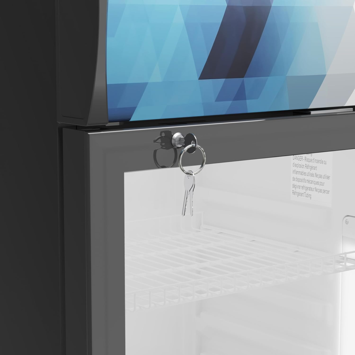 MDR-9CP Display-Refrigerator, 9 Cu.Ft. Single Swing Door, Black - Image 8