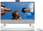 Inspiron 5430 All in One Desktop - 23.8-Inch FHD (1920 X 1080) Display, Intel Core 3-100U, 8GB DDR4 RAM, 512GB SSD, Intel Graphics, Windows 11 Home, Onsite Service - White