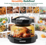 Pro plus 2 Infra-Red Oven, Countertop, Convection, Cook Fresh or Frozen, No Defrosting or Preheating, Cook Healthy, 360 Surround Heat, Adjustable Temps, 100 Presets, 50 Memory, Tough Power Dome - Image 3