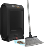 Eyevac Pro Touchless Vacuum Automatic Dustpan - Ultra Fast & Powerful - Great for Sweeping Salon Pet Hair Food Dirt Kitchen, Corded Canister Vacuum, Bagless, Automatic Sensors, 1400 Watt (Black)