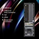 Dell RGB Gaming Desktop Computer, Intel Quad Core I7-6700 up to 4.0Ghz, Geforce GT 1030 2G GDDR5, 16GB DDR4, 1T SSD, RGB Keyboard & Mouse, 600M Wifi & Bluetooth 5.0, Win 10 Pro (Renewed) - Image 5