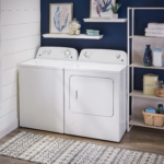 Electric Dryer with Wrinkle Guard and Auto Dry, Electric Laundry Drying Machine 6.5 Cu. Ft. Capacity White - Image 5