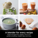 BL610 Professional 72 Oz Countertop 1000-Watt Base and Total Crushing Technology For-Smoothies, Ice and Frozen Fruit, Black, Blender + Pitcher - Image 7