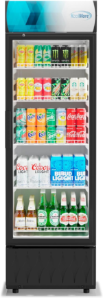 MDR-9CP Display-Refrigerator, 9 Cu.Ft. Single Swing Door, Black