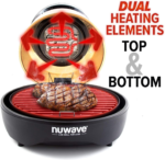 Primo Grill Oven PFAS Free Countertop Oven with Convection Top & Grill Bottom, Smart Thermometer, Perfect for Cooking Frozen or Fresh with Surround Heat for Flawless Results - Image 6
