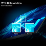 Nitro 27" WQHD 2560 X 1440 PC Gaming IPS Monitor | AMD Freesync Premium | up to 240Hz Refresh | up to 0.5Ms | Displayhdr 400 | Srgb 99% | 1 X Display Port 1.4 & 2 X HDMI 2.1 | XV272U W2Bmiiprx - Image 2