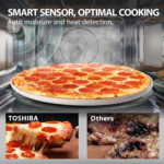 4-In-1 ML-EC42P(SS) Countertop Microwave Oven, Smart Sensor, Convection, Air Fryer Combo, Mute Function, Position Memory 13.6" Turntable, 1.5 Cu Ft, 1000W, Silver - Image 3