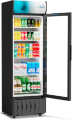 MDR-9CP Display-Refrigerator, 9 Cu.Ft. Single Swing Door, Black - Image 2